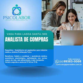 💼 Analista de Compras