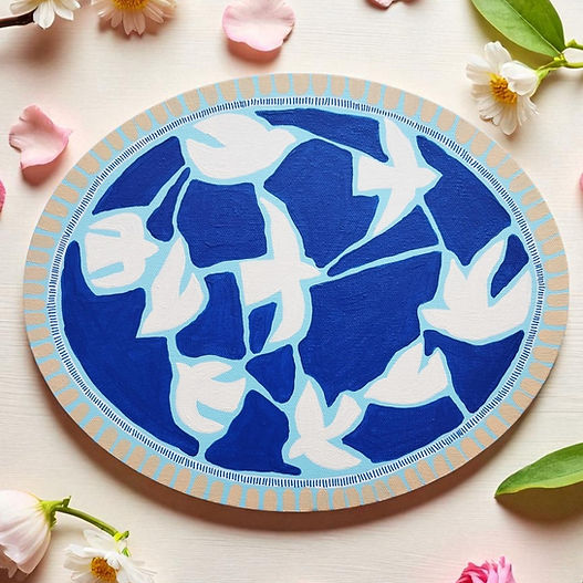 Peinture originale sur toile, art abstrait intuitif, acrylique SUKI