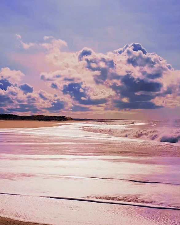 Abstraction poétique, tableau de mer, SUKI artiste, art figuratif, peinture contemporaine, œuvre originale, cadeau artistique