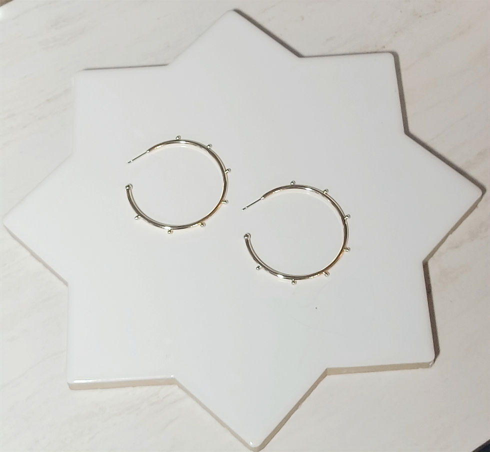 Thumbnail: Dot Eternity Hoops