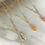 Thumbnail: POP OF COLOR Enamel Cowrie Shell Necklaces
