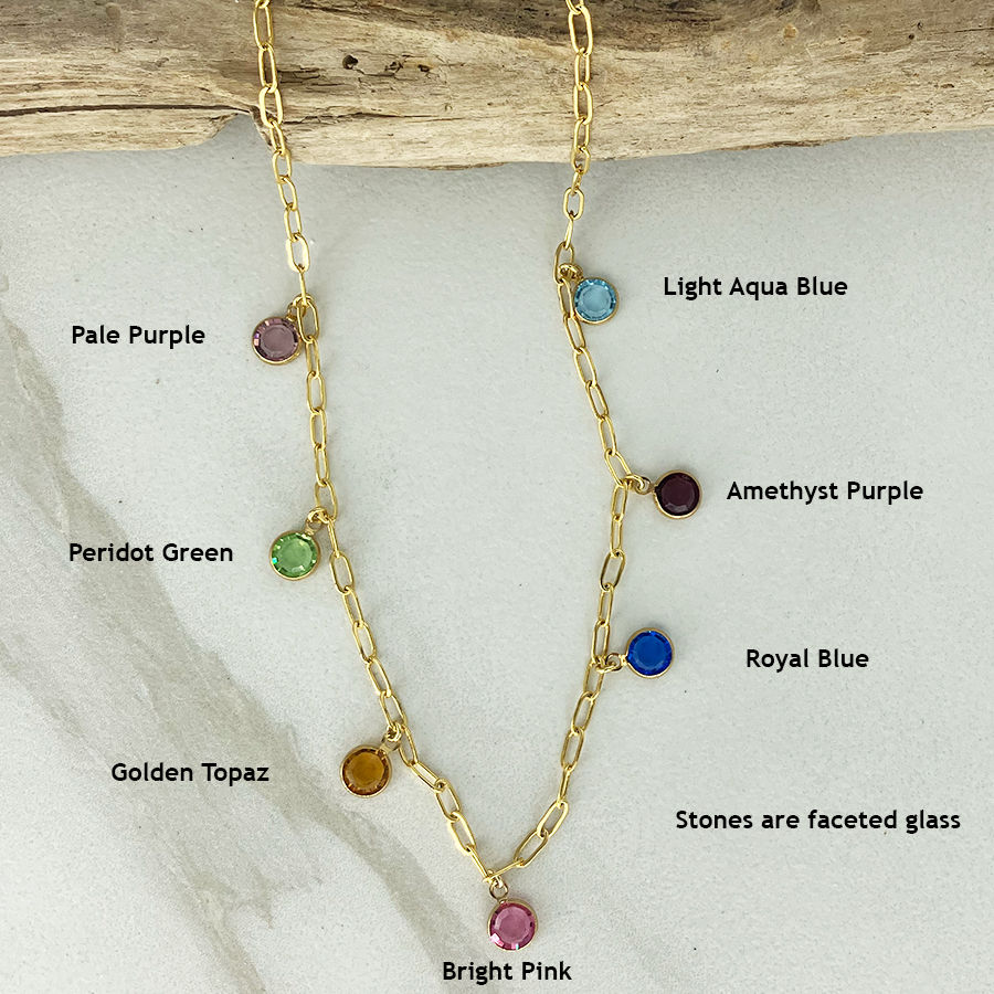 Thumbnail: OVER THE RAINBOW Gold Layering Choker