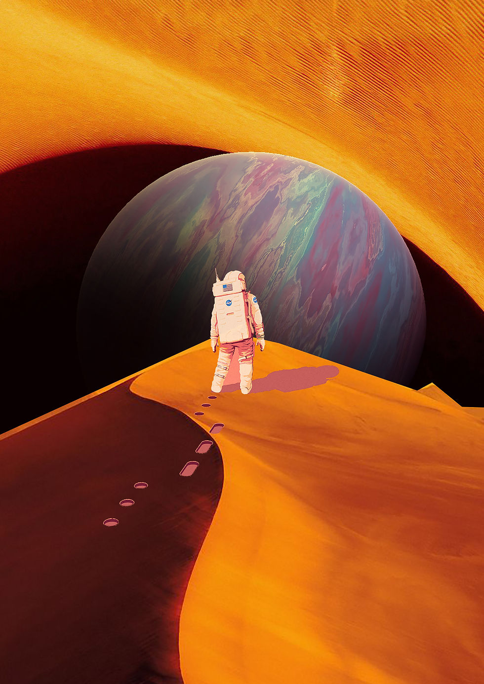 "Future habitation, imagination, or reality?"