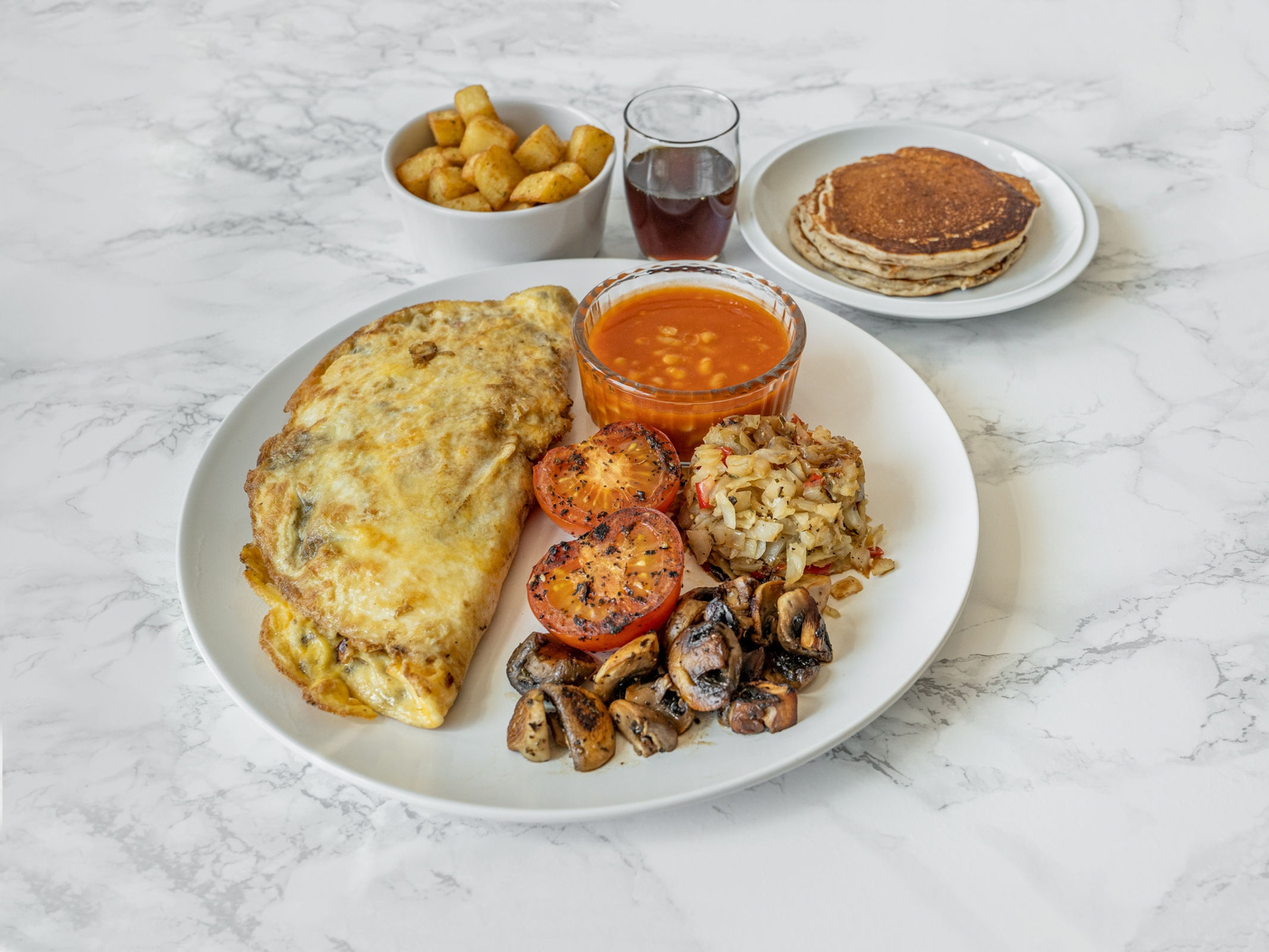 Sweetie Darling Big Breakfast Brunch Omelette