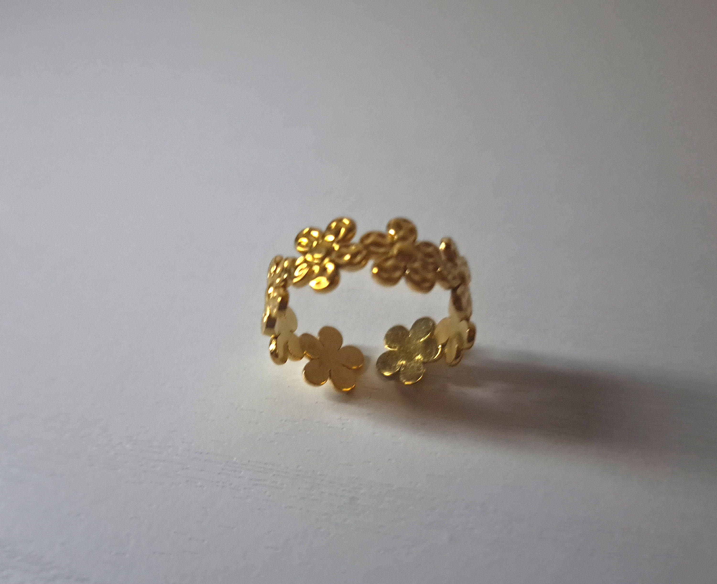 Dainty Floral Wrap Ring