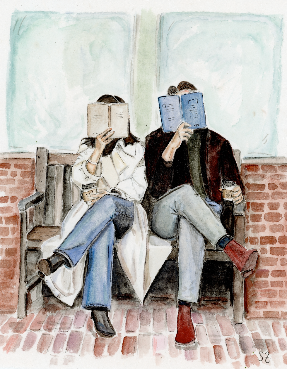 Book Lovers Watercolor Workshop