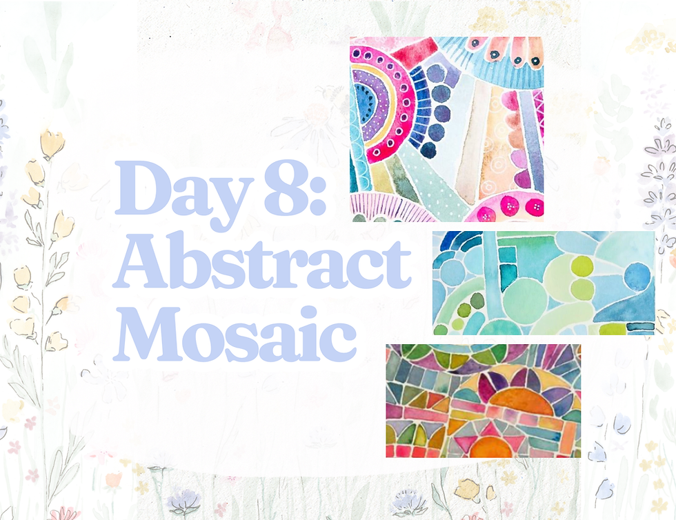 World Watercolor Month Day 8 Header