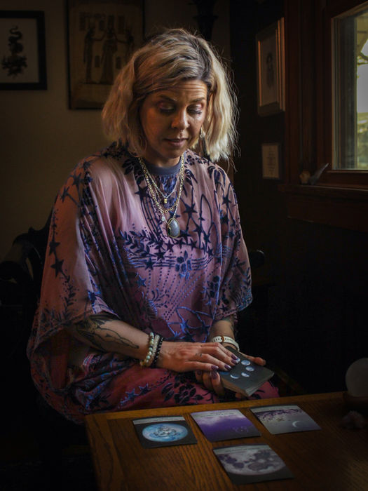 Tarot Vibes Ashley Mullins Portrait, Photography by Sarah Ruth Frey