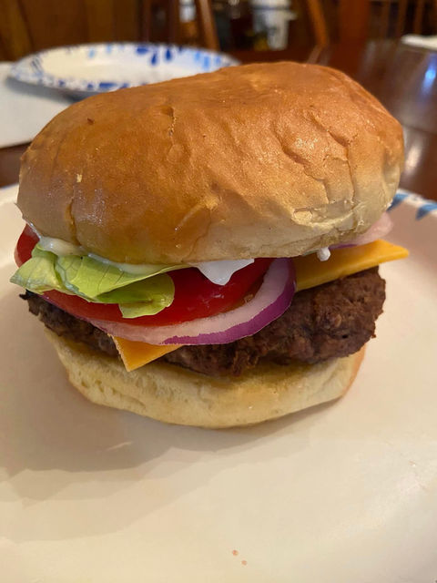 ShugaBear's Bleu Burger