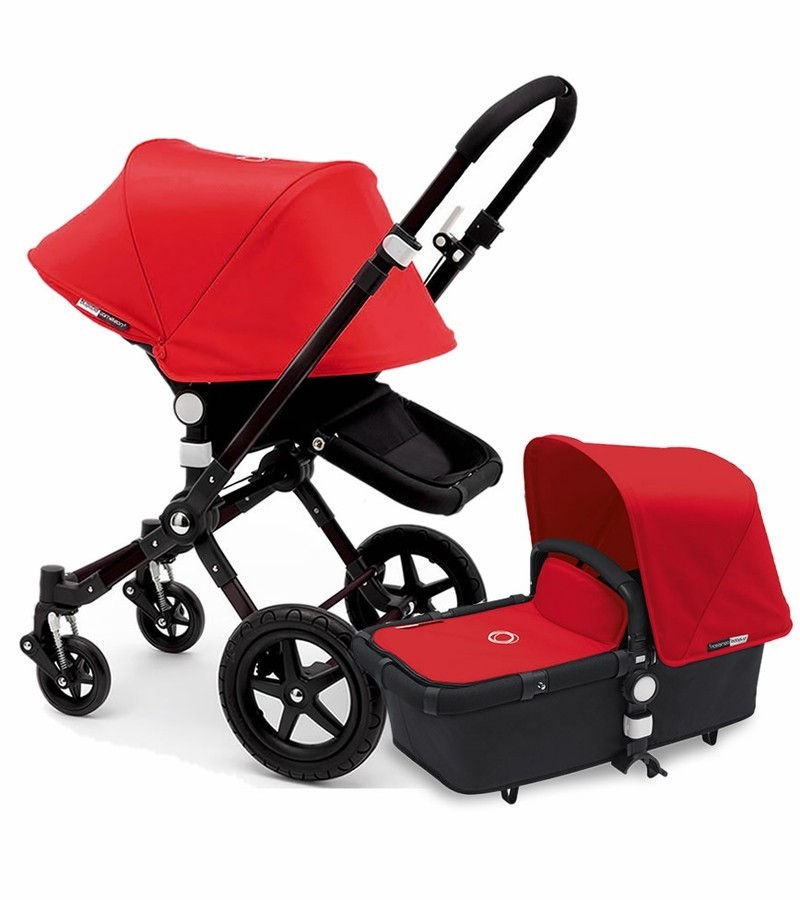 Thumbnail: коляски Bugaboo Buffalo In Red and In Petrol Blue