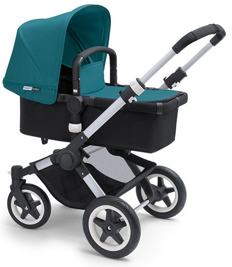 Thumbnail: коляски Bugaboo Buffalo In Red and In Petrol Blue