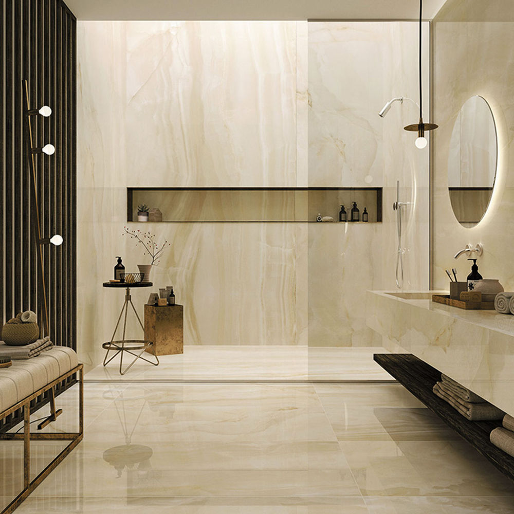 Large Format Porcelain Bathroom Tiles | Athena Surfaces
