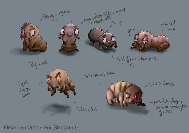 Flea concepting