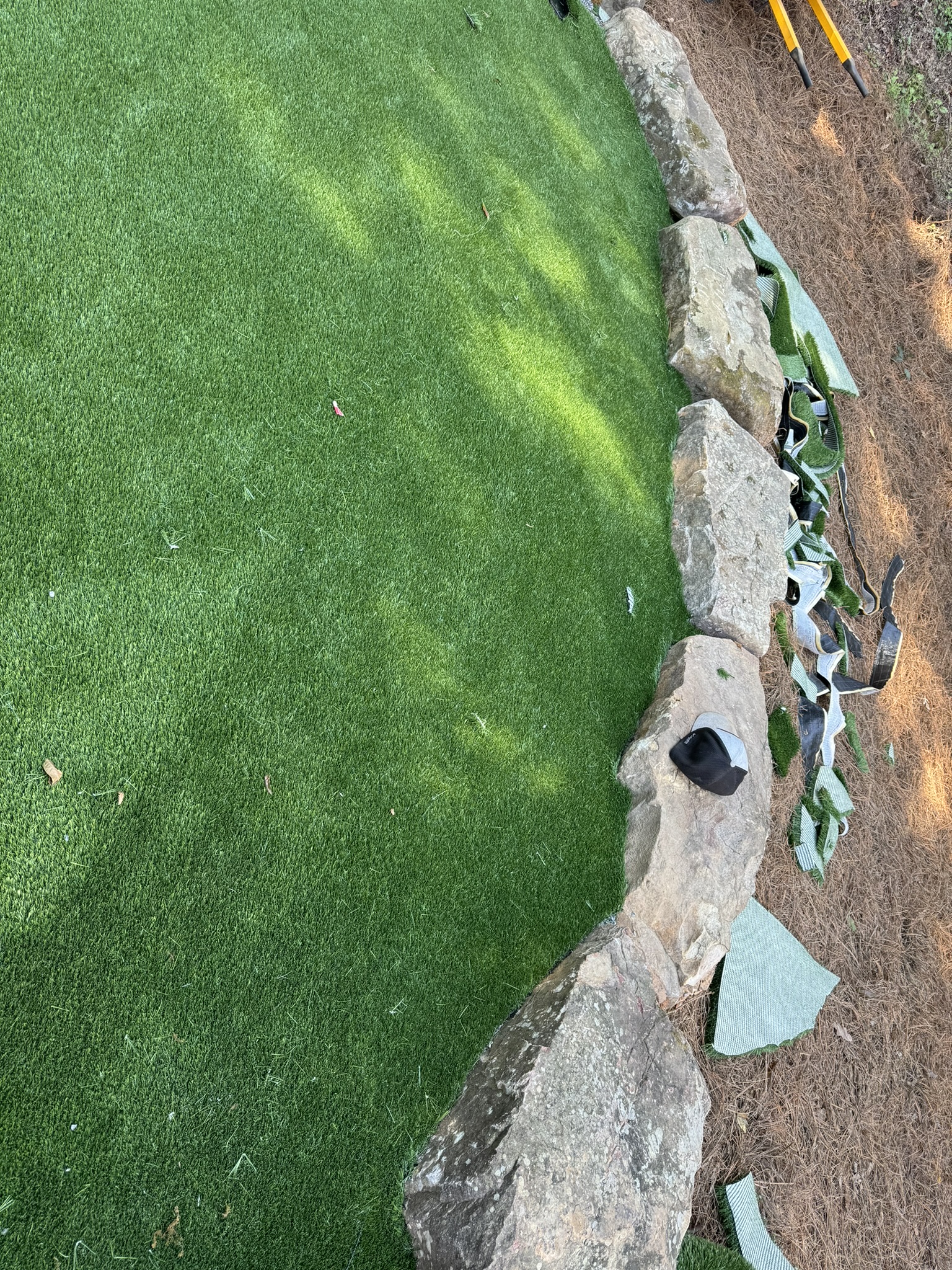 Artificial turf project by Dixon Landscape Services