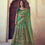 Thumbnail: GREEN COLOUR BRIDAL SILK LEHENGA CHOLI