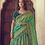 Thumbnail: GREEN COLOUR BRIDAL SILK LEHENGA CHOLI