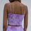 Thumbnail: Lilac Cropped Spaghetti Tank