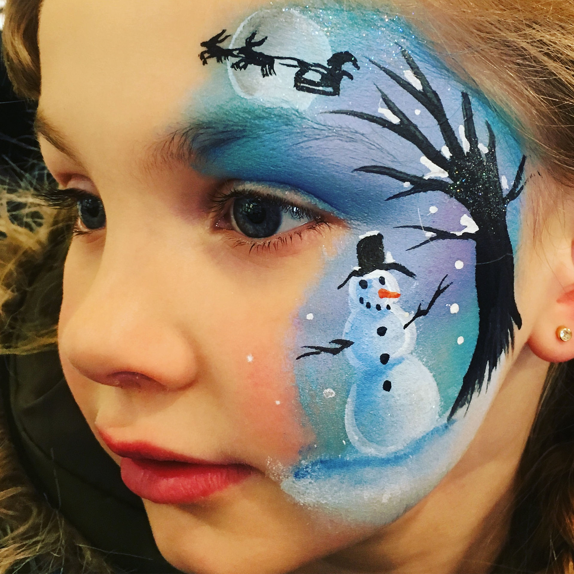 Christmas Face Painting