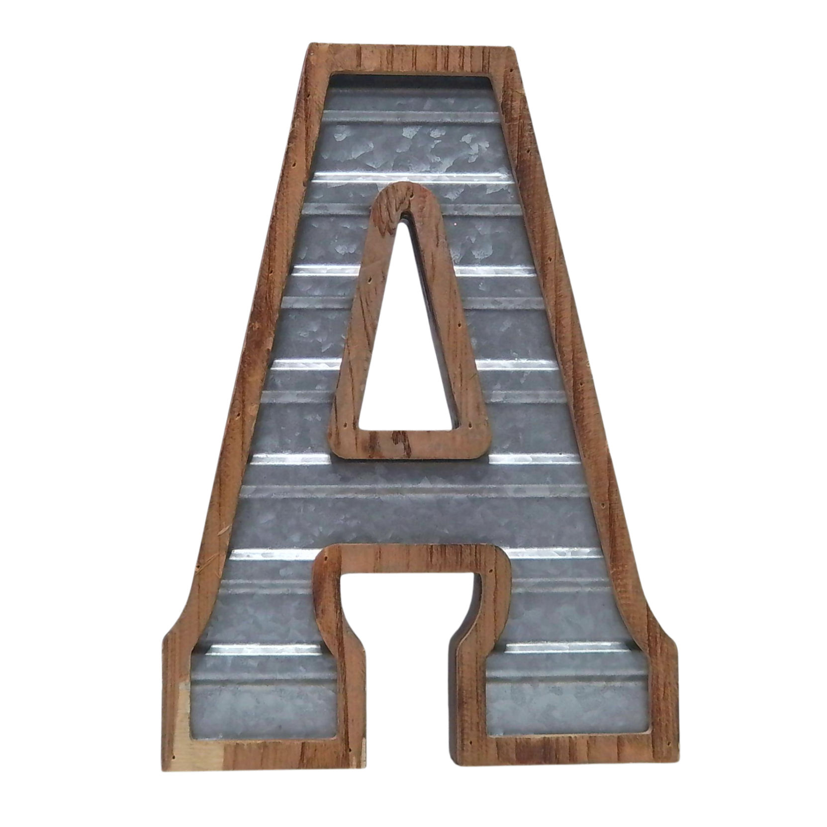 Rustic Farmhouse Wooden “A” Wall Décor