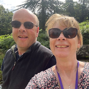 Ayden and Maxine at Bradgate Park on their support sessions