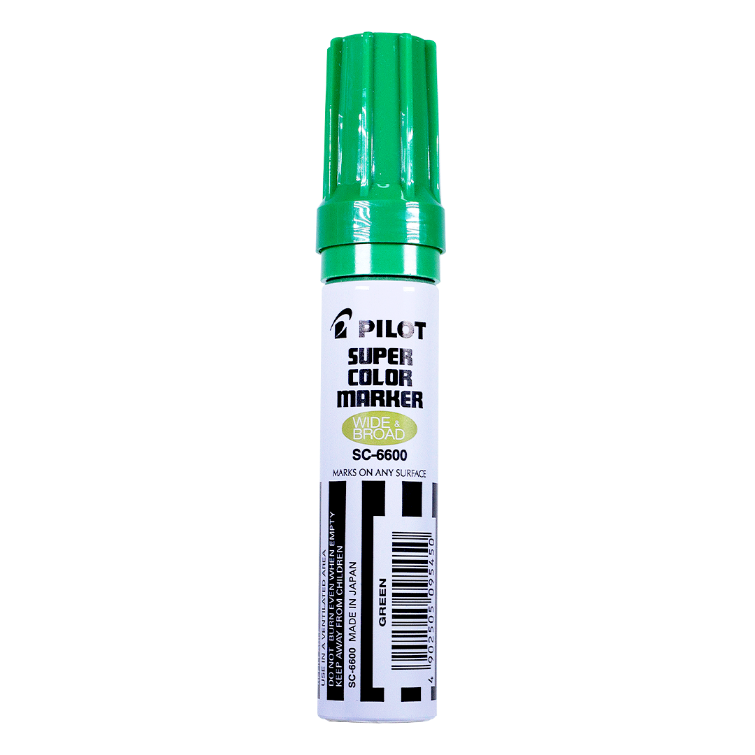 MARCADOR JUMBO PERMANENTE VERDE