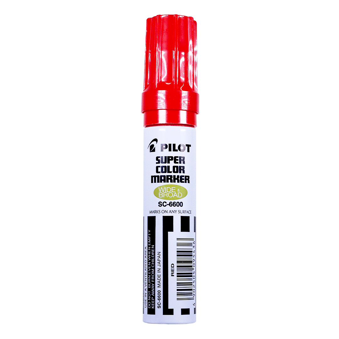 MARCADOR JUMBO PERMANENTE ROJO