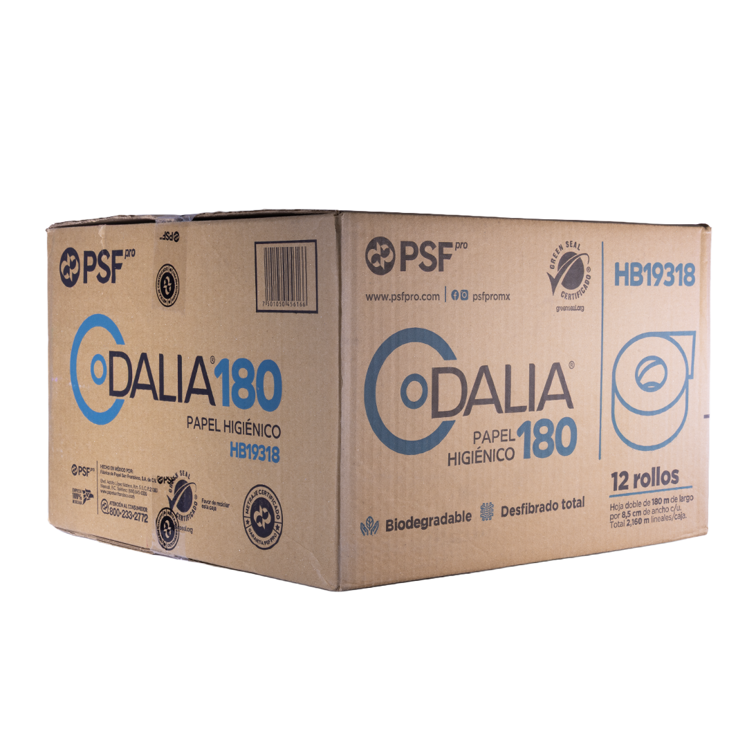 PAPEL HIGIÉNICO DOBLE HOJA 12 PZAS.