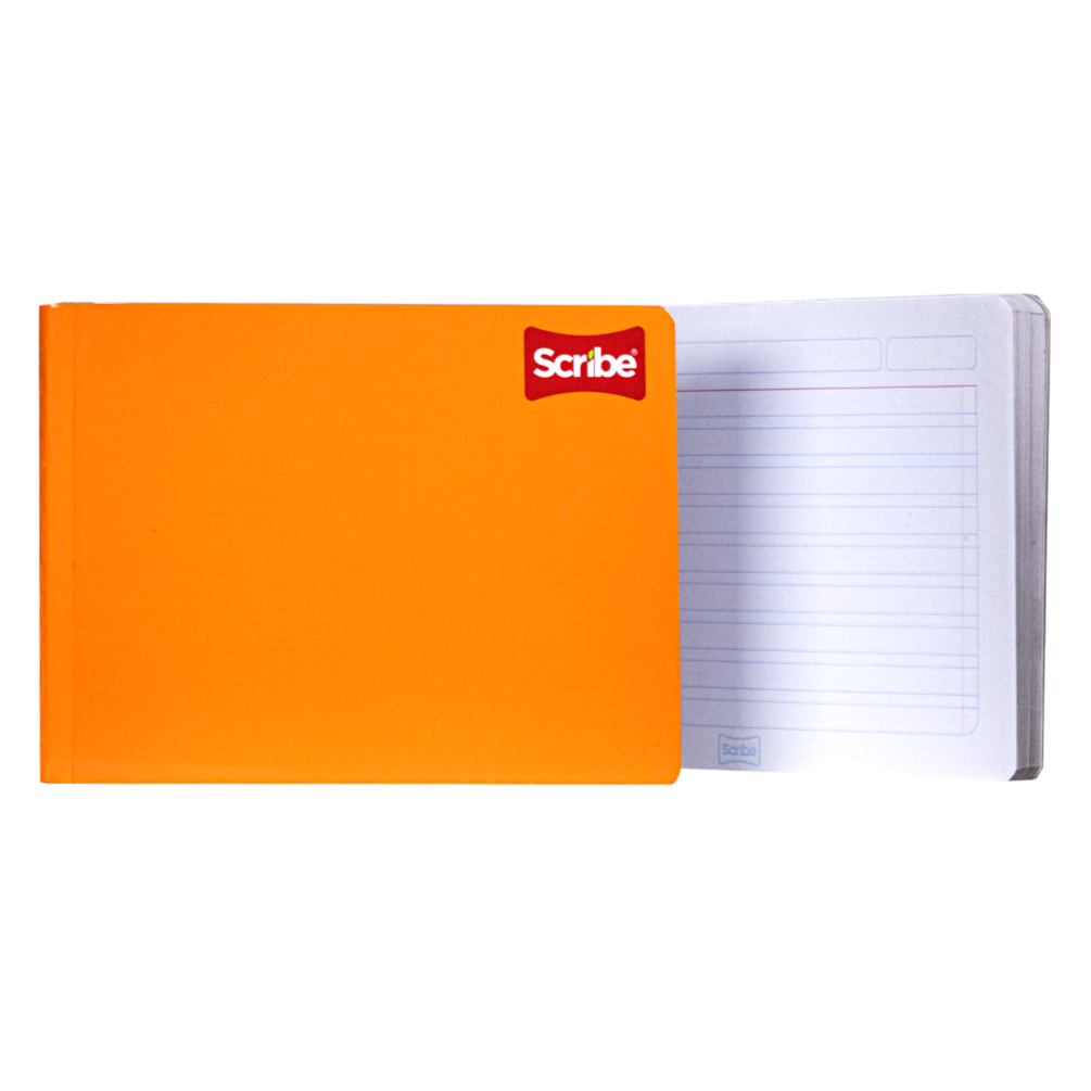 CUADERNO ITALIANO COSIDO DOBLE RAYA