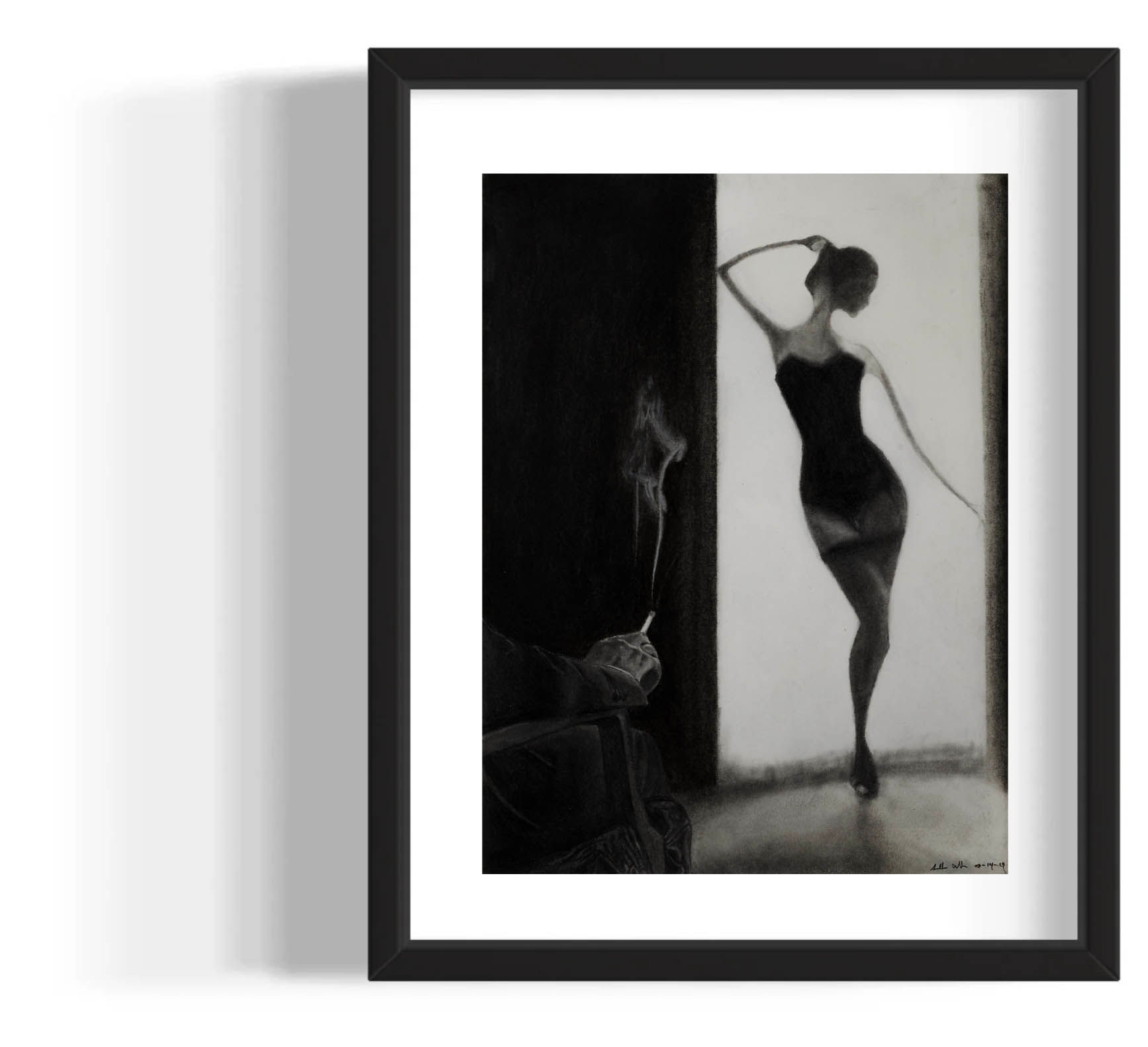 The Affair, black frame - Arnaldo Wilson