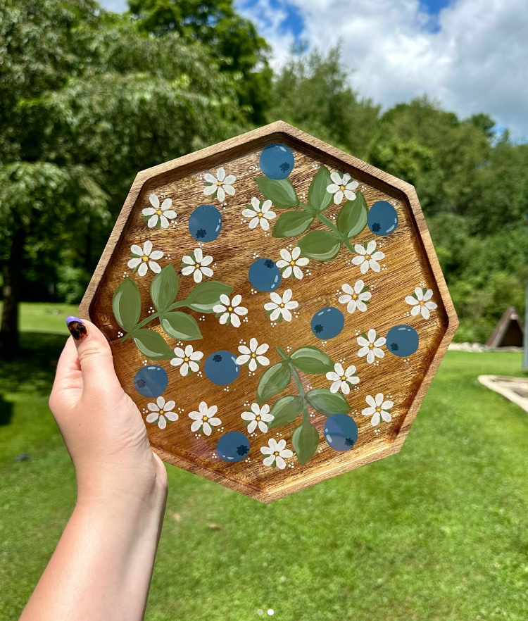 Craft Club - borrelplank verven