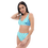 Thumbnail: Women's Wave Places Recycled REPREVE High-Waisted Bikini