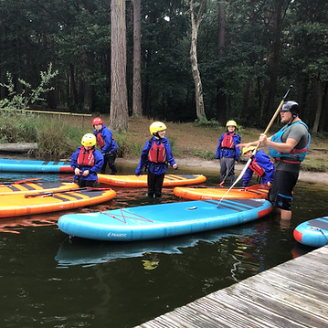 stand up paddleboarding