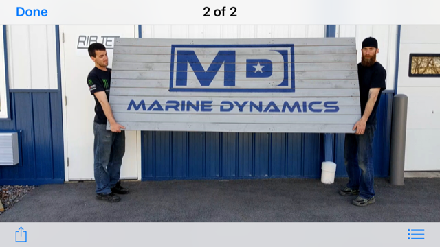 New Signs Going up at our Shop