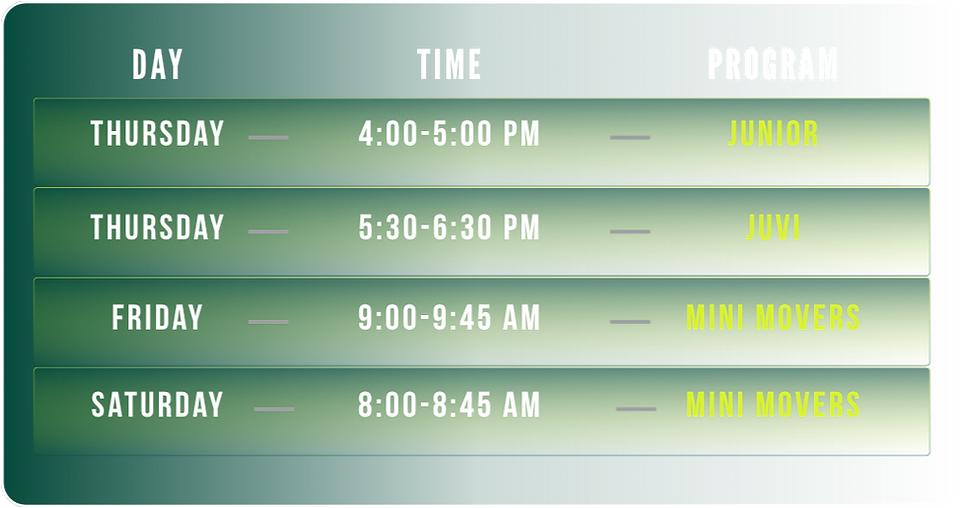 Juvi Updated Weekly Plan (Presentation)