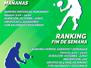 RANKING | La Unión Padel Club.