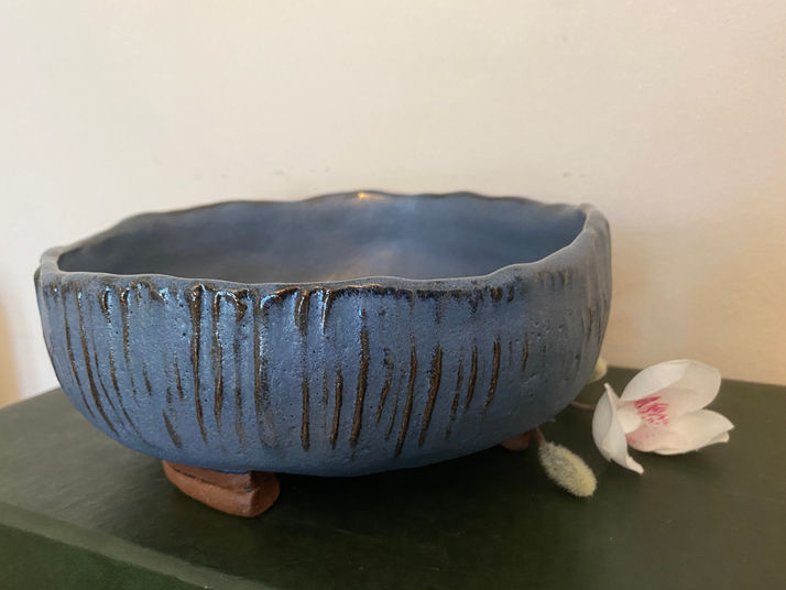 Denim Blue Planter