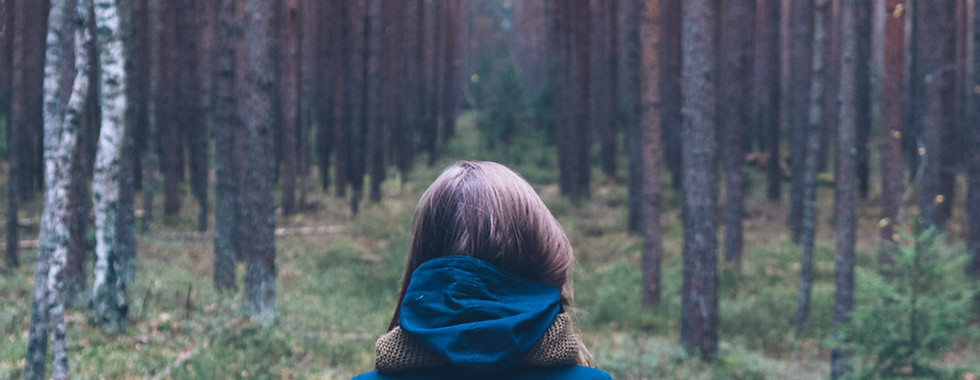 Person In Forest