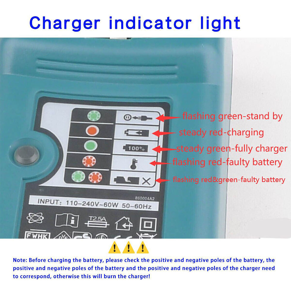 Thumbnail: Charger For Greenlee GATOR ECCXPro EK22GL EK06FT ESG50GL EK1230 EK1240K EK1550L2