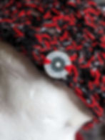 Thumbnail: Palestine Fingerknitted SamiArtStyle Beanie
