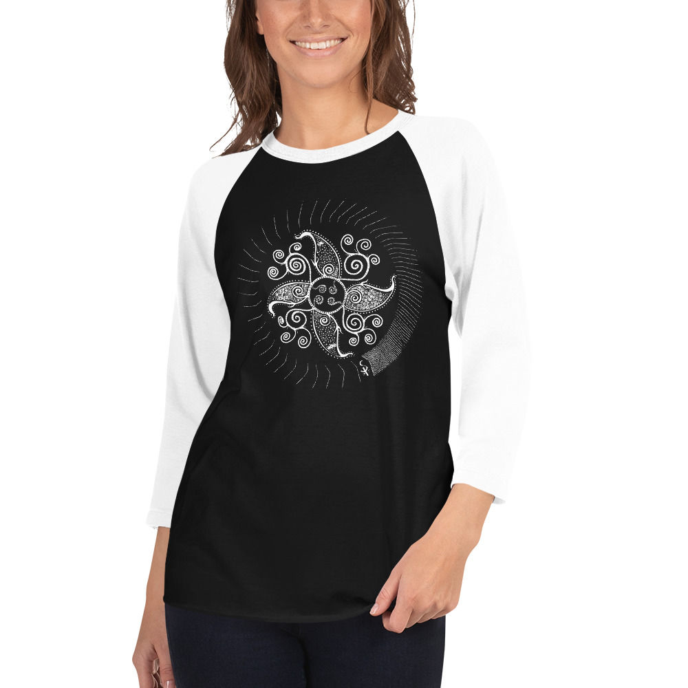 Waiting Unisex 3/4 sleeve raglan sleeve top