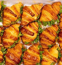 Mini Croissant sandwiches