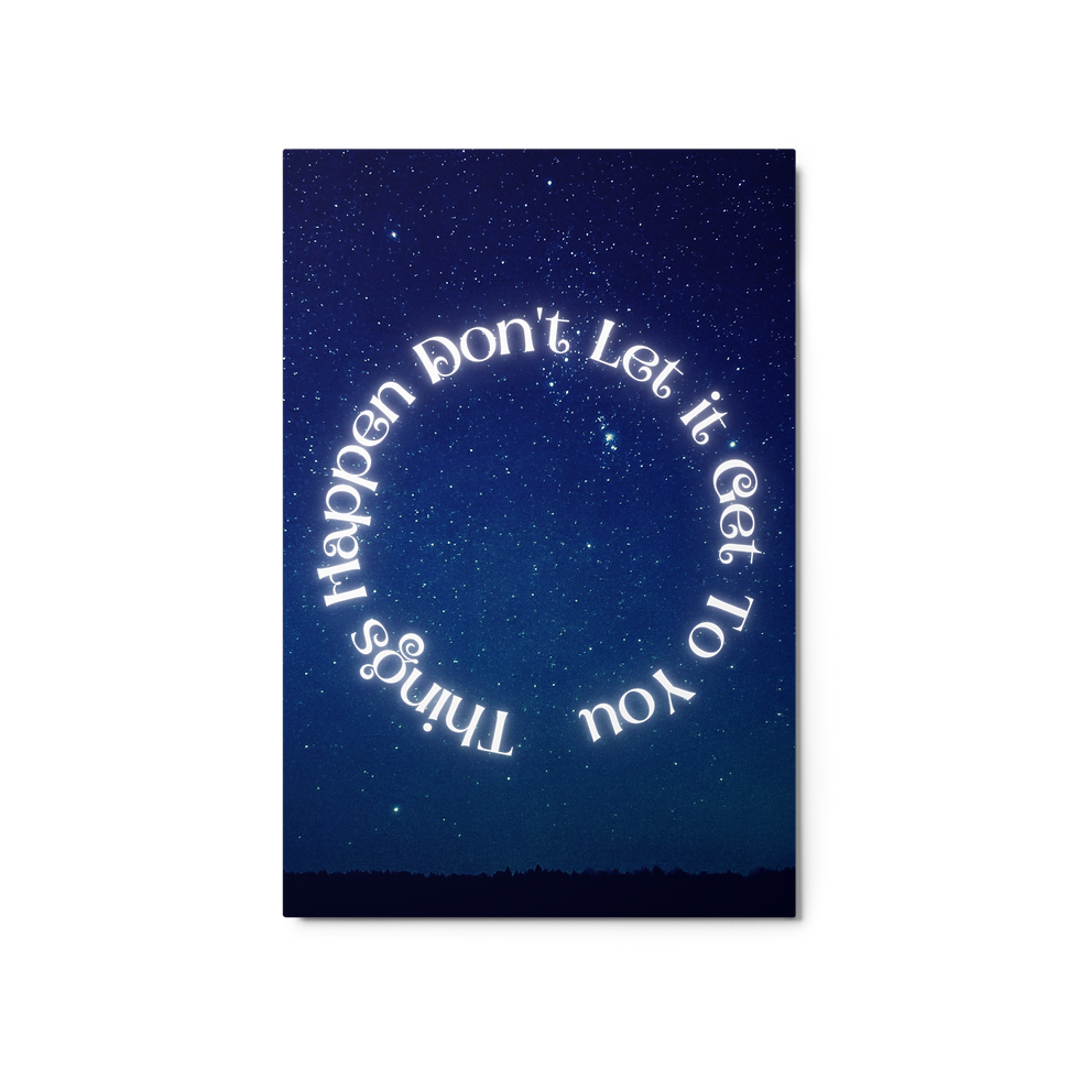 Thumbnail: Things Happen Metal prints
