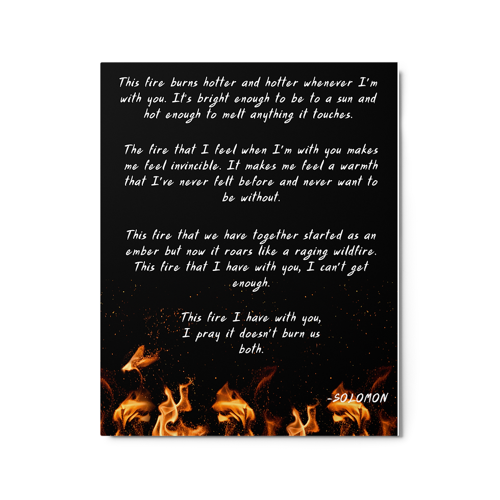 Thumbnail: Fire Metal prints