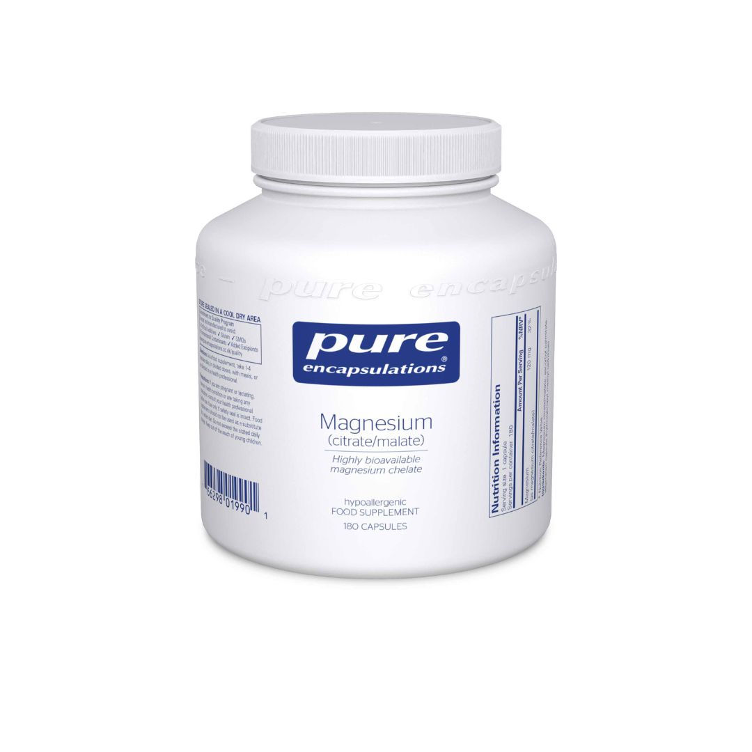 Pure Encapsulations Magnesium (citrate/malate) 180's