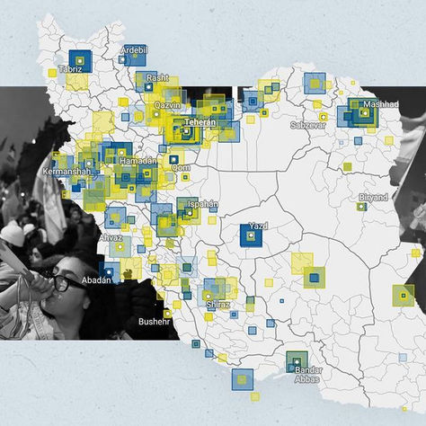 Las protestas de Irán, en mapas: por qué esta vez son diferentes y qué salidas tiene un régimen con "anticuerpos"