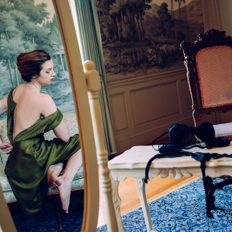 Amaya // Corbett Mansion Boudoir Session