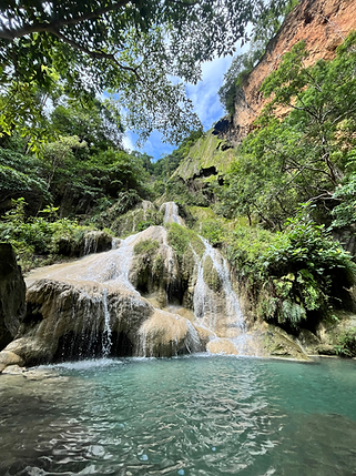 Le septième niveau des cascades du parc national Erawan est somptueux (visiter Kanchanaburi avec guide francophone)