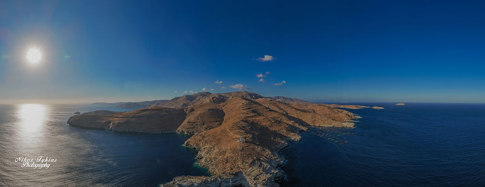 Spathi Lighthouse – Aegean Panorama