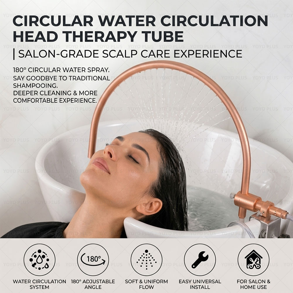 180 Degree Arc Design Waterfall Sprayer Frame Water Circulation Device Salon
