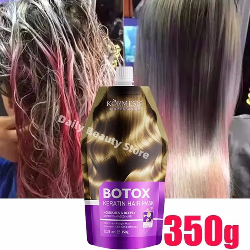 Magical Keratin Mask 5 Seconds Repair Damaged Frizzy Soft Smooth Shiny
